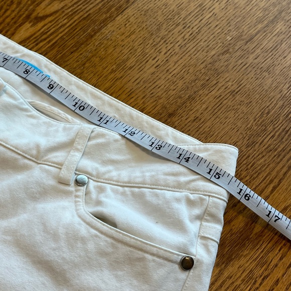 J. McLaughlin Women's White Pants Jeans SIZE-6 - Picture 7 of 10